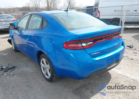 2016 Dodge Dart Sxt из США, поврежденный, VIN 1C3CDFBAXGD604740